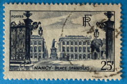 France 1948 : Place Stanislas à Nancy N ° 822 Oblitéré - Used Stamps