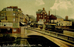 DEVON - EXETER - EXE BRIDGE AND HIGH STREET  Dv2113 - Exeter