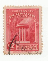 -- EQUATEUR / POSTE AERIENNE N° 71 Y&T /1939  OBLITERE  -- - Equateur