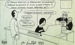 ► Coupure De Presse  Quotidien Le Figaro Jacques Faisant 1983 AdministrationRapport Cour Des Comptes - 1950 à Nos Jours