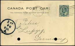 Post Card  -- To Leizpzig, Germany -- 1908 - 1903-1954 Könige