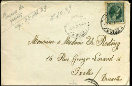 Luxembourg - Cover To Bruxelles, Belgium - Cartas & Documentos