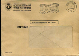 Luxembourg - Cover - "Administration Des Postes Et Télécommunications" - Storia Postale