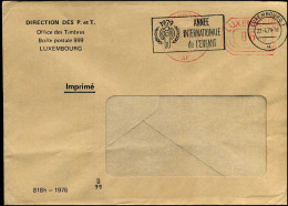 Luxembourg - Cover - "Administration Des Postes Et Télécommunications" - Cartas & Documentos