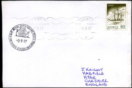 Norway - Cover To Hyde, England - "M.S. Royal Viking Sea, On Cruise, Posted On Board" - Lettres & Documents