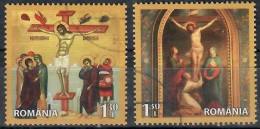 Romania, 2017, USED,   Easter, Mi. Nr. 7185-6 - Used Stamps