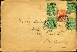 Cover To Heule, Belgium - Storia Postale