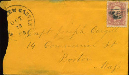Cover To Boston - Washington 3c - Lettres & Documents