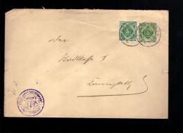 DU 5 A I Von Freudenstadt Nach Cannstatt (Absenderstempel: Stadtschultheissenamt Freudenstadt) - Entiers Postaux