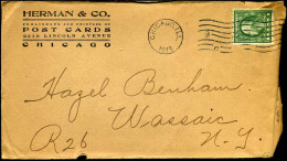 Cover From Chicago, Illinois To Wassaic, New York - Covers & Documents