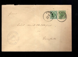 DU 5 A I Von Asperg Nach Cannstatt (Absenderstempel: Gemeinderat Asperg) - Enteros Postales