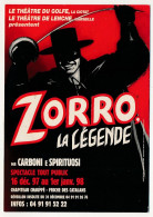 CPM - MARSEILLE - Théâtre De Lenche - Spectacle "Zorro, La Légende" 1998 - Unclassified