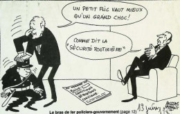 ► Coupure De Presse  Quotidien Le Figaro Jacques Faisant 1983 Flic Sécurité Routinière Bras Fer Gouvernement Police - Desde 1950