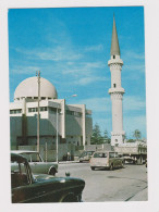 Libya Libia TRIPOLI Mosque SIDI BELIMAN, Street With Many Old Cars, Truck, Vintage Photo Postcard RPPc AK (51993) - Libia