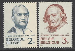 Belgique - 1962 - COB 1214 à 1215 ** (MNH) - Nuevos