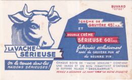 Buvard LA VACHE SERIEUSE - Autres & Non Classés