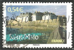 331eu-235 France Saint Malo Remparts Battlements Zinnen Merli - Castelli