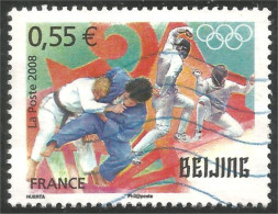 331eu-230 France Jeux Olympiques Pékin Beijing Judo Escrime Fencing Olympic Games Scherma Fechten - Esgrima