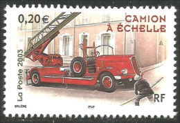 331eu-214 France Camion Pompier Bombeiro Fire Truck Feuer - Feuerwehr