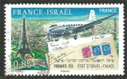 331eu-171 France Israel Avion Airplane Fluzeug Aereo Premier Vol First Flight Tour Eifel Tower - Airplanes