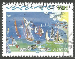 331eu-144 France Vacances Holidays Vacations Voilier Bateau Sailing Boat Ship Schiff - Oblitérés