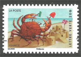 331eu-48 France Crabe Crab Krabbe Cangrejo Granchio - Crustacés