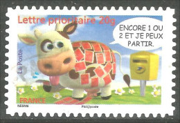 331eu-7 France Vache Cow Kuh Koe Mucca Vacca Vaca Cartoon Dessin Drawing No Gum - Vacas