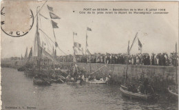 Calvados : PORT En BESSIN :  Bénédiction D Ela  Mer - Port-en-Bessin-Huppain