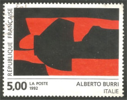 331nf-57 France Tableau Alberto Burri Painting - Used Stamps