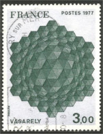 331nf-29 France Tableau Vasarely Painting - Used Stamps