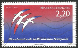 331nf-7 France Bicentenaire Révolution Française Folon - Oblitérés