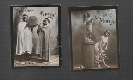 W567 - CARTES CIGARETTES MELIA - ANDABEL - MUSICIENS ARABES (pliures Sur Cette Carte) - Melia