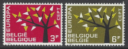 Belgique - 1962 - COB 1222 à 1223 ** (MNH) - Neufs