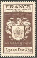 336 France Yv 668 Petite Poste 1655 Renouard De Villayer MNH ** Neuf SC (668-1c) - Post