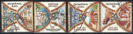 Romania, 2017, USED,                         Mediaș, 750 Years Of Documentary Attestation,  Mi. Nr. 7259-62 - Used Stamps
