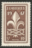 337 France Yv 787 Emblème Scouts World Jamboree Mondial MNH ** Neuf SC (787-1) - Nuovi