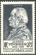 337 France Yv 789 Fournier Médecin Docteur Doctor MNH ** Neuf SC (789-1b) - Médecine