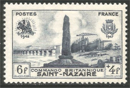 337 France Yv 786 Débarquement Britannique Saint-Nazaire MNH ** Neuf SC (786-1) - Militaria