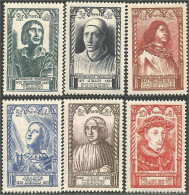 337 France Yv 765-770 Jeanne D'Arc Joan Of Arch MNH ** Neuf SC (765-770-1c) - Militaria