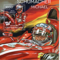 Republique Centrafricaine 2014  - Formula 1 - MICHAEL SCHUMACHER  - 1v Sheet Neuf/MNH - Auto's