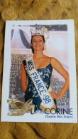 CPM MISS FRANCE 1998 CORINE CHAUSSE MISS FRANCE SOPHIE THALMANN CHENE VINCENT VETELE - Donne Celebri