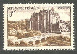 338 France Yv 873 Chateau Chateaudun Castle Pont Bridge Brucke MNH ** Neuf SC (873-1d) - Brücken