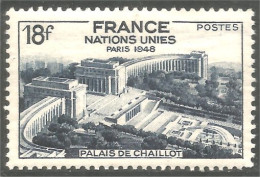 338 France Yv 819 United Nations Unies Palais Chaillot 18f MNH ** Neuf SC (819-1c) - ONU