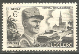 338 France Yv 815 Général Leclerc MNH ** Neuf SC (815-1d) - Guerre Mondiale (Seconde)