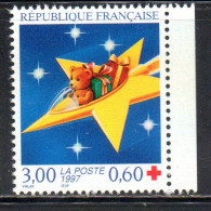FRANCE FRANCIA 1997 NOEL CHRISTMAS NATALE WEIHNACHTEN NAVIDAD 3fr + 0.60c MNH - Ungebraucht