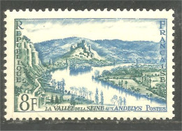 339 France Yv 977 Seine River Chateau Gaillard Castle MNH ** Neuf SC (977-1c) - Castelli