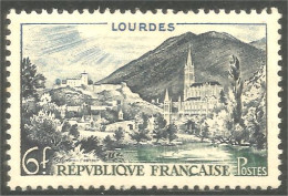 339 France Yv 976 Cathédrale Lourdes Cathedral Pélérinage Pilgrim MNH ** Neuf SC (976-1c) - Christianity