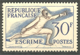339 France Yv 962 Fleuret Escrime Fencing Fechten Esgrima Scherma MNH ** Neuf SC (962-1b) - Escrime