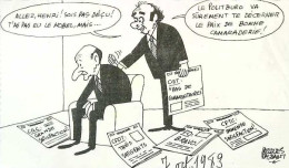 ► Coupure De Presse  Quotidien Le Figaro Jacques Faisant 1983 CGC CFDT FO Syndicat Krasucki - Desde 1950