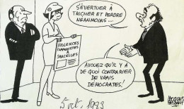 ► Coupure De Presse  Quotidien Le Figaro Jacques Faisant 1983 Violences Communistes à Sarcelles - 1950 - Oggi